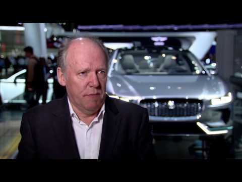 Jaguar Land Rover at the LA Auto Show - Interview Ian Callum, Director of Design | AutoMotoTV