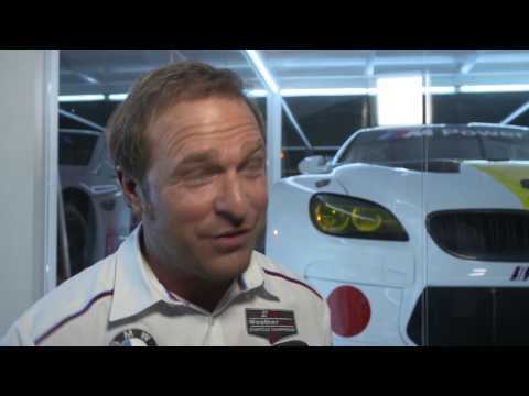 BMW Art Car. John Baldessari - Bill Auberlen. American BMW race driver | AutoMotoTV
