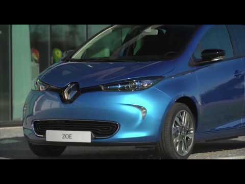 2016 New Renault ZOE Z.E. 40 - Exterior Design in Zircon Blue Trailer | AutoMotoTV
