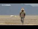 Bolivia’s once second largest lake completely dry