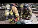Mouth to Mutt - DC Firefighters Resuscitates Dog Rescued from Burning House