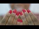 How to create a red reverse manicure