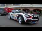 Abarth 124 rally for its racing debut at the 85th “Rallye Monte-Carlo” - Start | AutoMotoTV