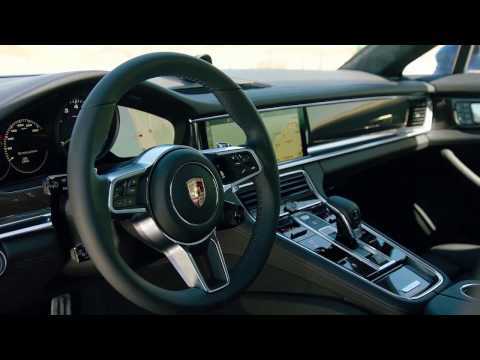 Porsche Panamera 4 E-Hybrid - Interior Design in Sapphire Blue Trailer | AutoMotoTV