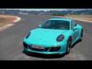 Porsche 911 Carrera GTS Coupe Design in Miami Blue | AutoMotoTV
