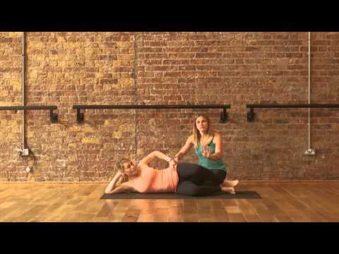 Pregnancy exercises - the clam