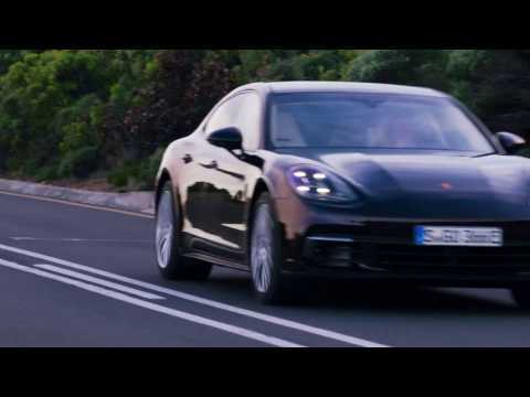 Porsche Panamera 4 E-Hybrid in Amethyst Metallic Driving Video | AutoMotoTV