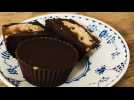 10-minute chocolate and peanut butter cups recipe
