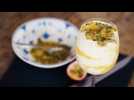 10-minute mango and passionfruit syllabub recipe