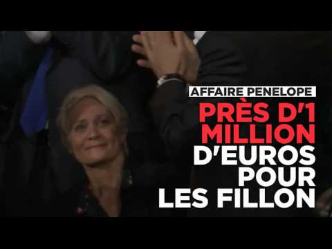 Affaire Penelope Fillon : plus de 900.000 euros empochés d'après le Canard Enchaîné