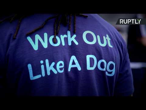 'Work Out Like A Dog' - Canine-Inspired Exercise Class Hits London
