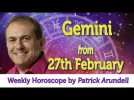 Gemini Weekly Horoscope from 27th February 2017