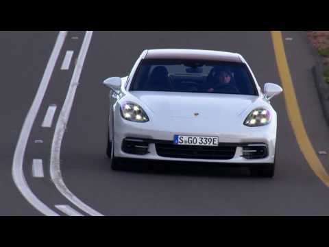 Porsche Panamera 4 E-Hybrid Executive - Carrara White Driving Video Trailer | AutoMotoTV