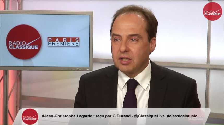 Illustration pour la vidéo « François Fillon ne sera pas le sauveur de la France » Jean-Christophe Lagarde (22/02/2017)