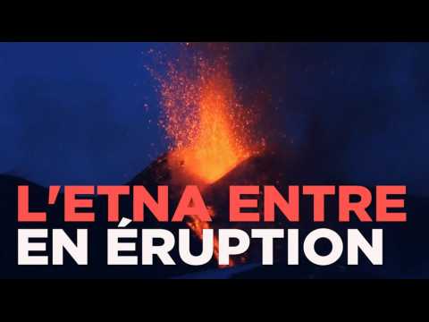 Italie : le volcan Etna se réveille
