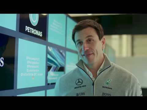 Mercedes-AMG Petronas Motorsport Launches W08 EQ POWER+ - Interview with Toto Wolff | AutoMotoTV