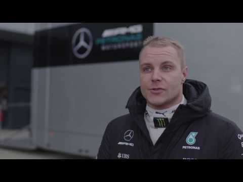Mercedes-AMG Petronas Motorsport Launches W08 EQ POWER+ - Valtteri Bottas | AutoMotoTV