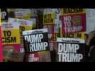 London: hundreds demonstrate against Trump - Label : AFPTV - First images - Category : News
