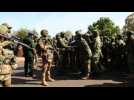 Senegal soldiers welcomed in Gambia - Label : AFPTV - First images - Category : News