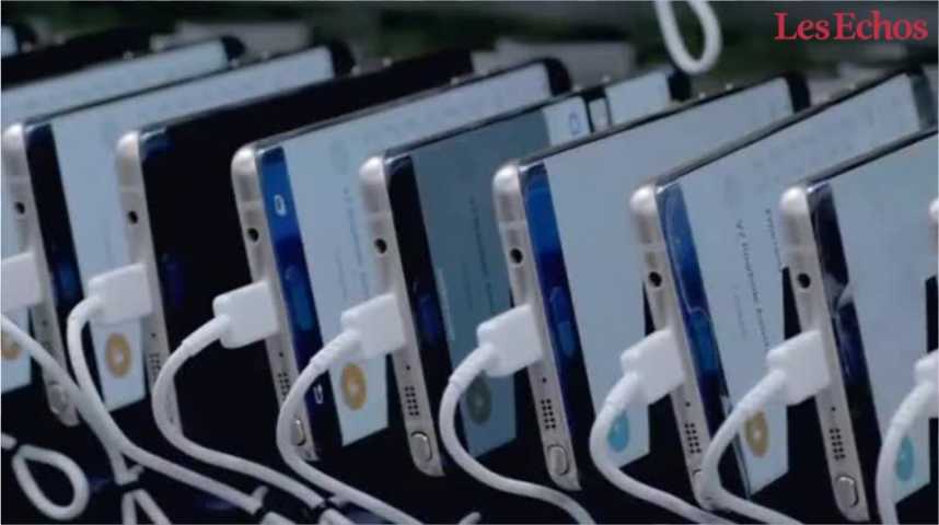 Illustration pour la vidéo Galaxy Note 7 : Samsung accuse les batteries de ses fournisseurs 
