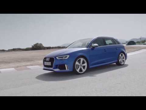 The new Audi RS 3 Sportback - Driving Video on Race Track | AutoMotoTV