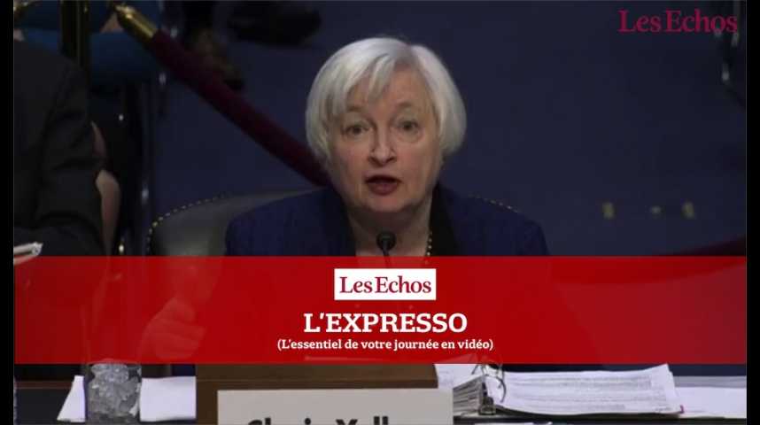Illustration pour la vidéo Janet Yellen devant le Congrès américain pour détailler sa politique monétaire