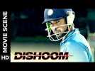 Viraj makes India win | Dishoom | Movie Scene