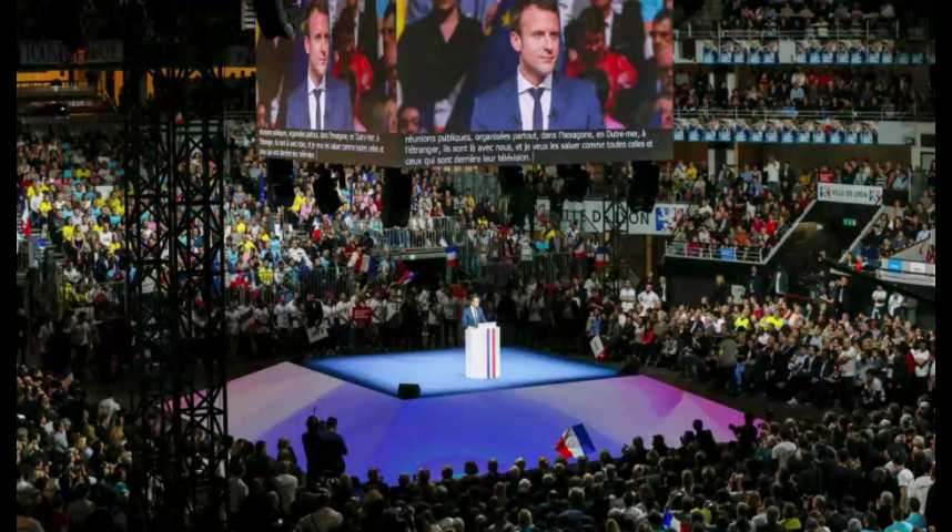 Illustration pour la vidéo Macron lance un appel aux entreprises américaines "qui se battent contre l'obscurantisme"