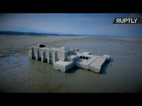 16th Century Church Submerged by Flood Revealed by Drought