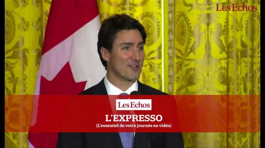 Illustration pour la vidéo CETA : Justin Trudeau en Europe pour faire l'éloge du libre-échange