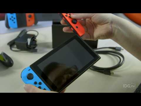 Nintendo Switch unboxing and setup