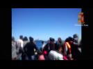Italian police release video filmed by migrants crossing Mediterranean