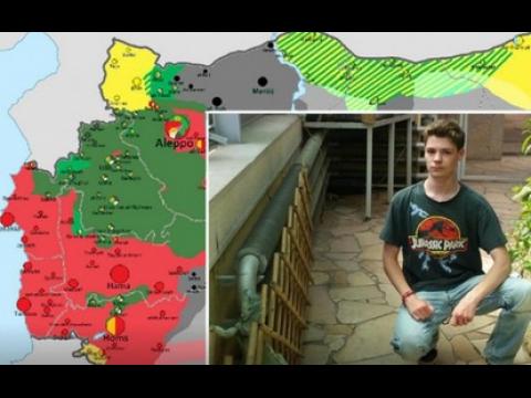 At 19, he's the best cartographer Syrian conflict