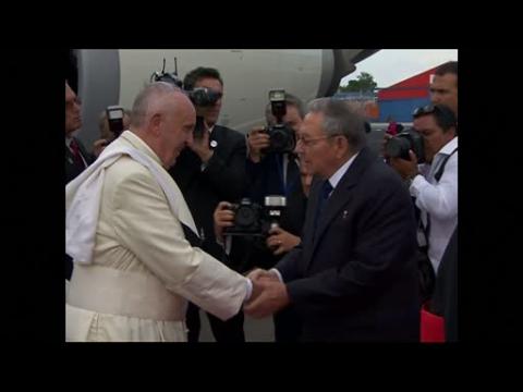 Pope lands in Havana for start of 9-day tour