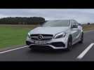 The new Mercedes-AMG A 45 4MATIC Polar Silver Metallic Driving Video Trailer | AutoMotoTV