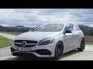 The new Mercedes-AMG A 45 4MATIC Polar Silver Metallic Exterior Design Trailer | AutoMotoTV