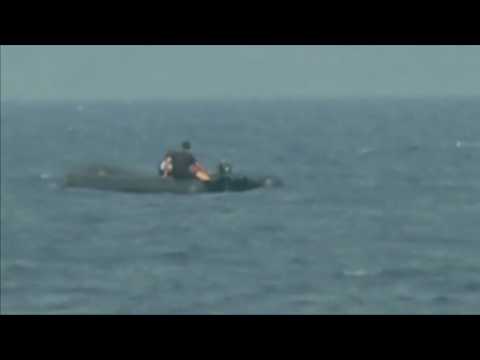 Greek sea rescue drama