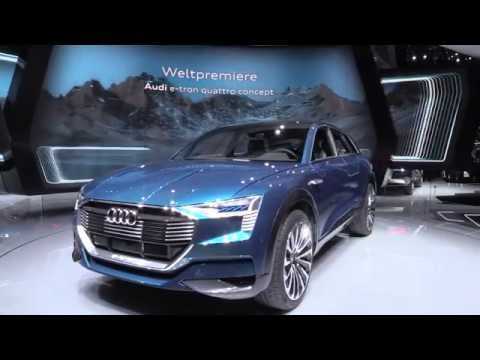 Audi e-tron quattro at IAA 2015 | AutoMotoTV