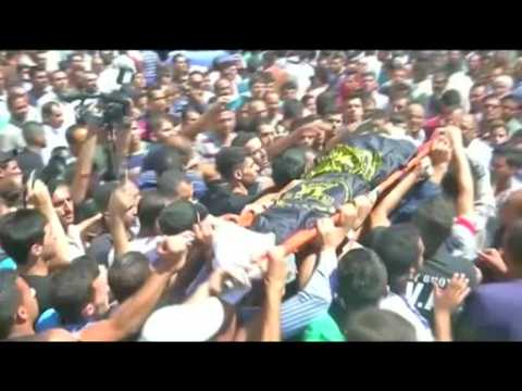 Palestinians hold funeral for man killed during attack on Israeli forces
