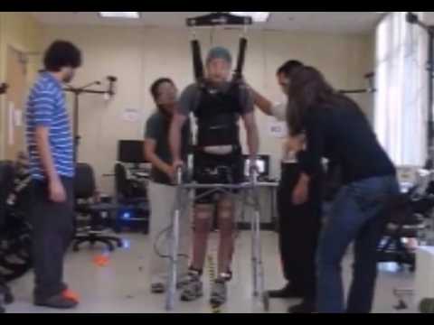 Paraplegic, it works again five years after his accident