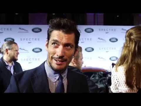 Jaguar Land Rover Bond Party - Interview David Gandy, Model | AutoMotoTV