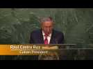U.S. embargo "main obstacle" to Cuba's development: Castro