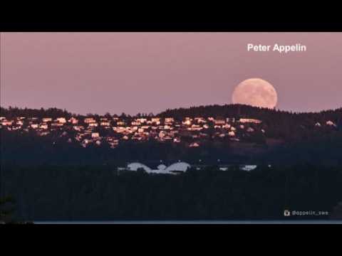 Time-lapse video shows total lunar eclipse from Sweden