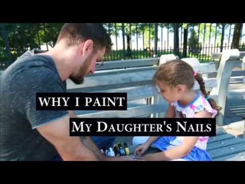 A video of a dad and daughter bonding over nail polish gets over 6 million views