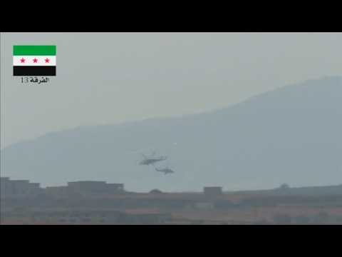 Likely Russian helicopters active in Hama - analyst, FSA destroy tanks