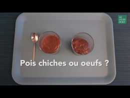 Nos testeurs ont goûté la mousse au chocolat au jus de pois chiches... et la normale