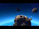 Vidéo Grow Home - Les 8 cristaux autour du vaisseau Vidéo Grow Home - Les 8 cristaux autour du vaisseau