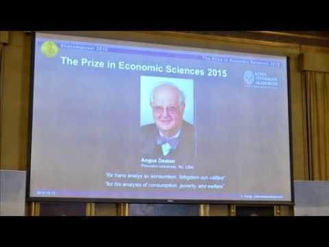 Angus Deaton wins economics Nobel Prize
