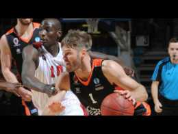 Resumen del SLUC Nancy 71 - Valencia Basket 74, de Eurocup: Espectacular triple de Van Rossom en el último suspiro