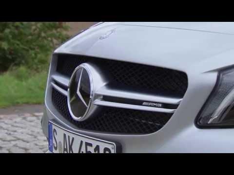 The new Mercedes-AMG A 45 4MATIC Polar Silver Metallic Exterior Design | AutoMotoTV